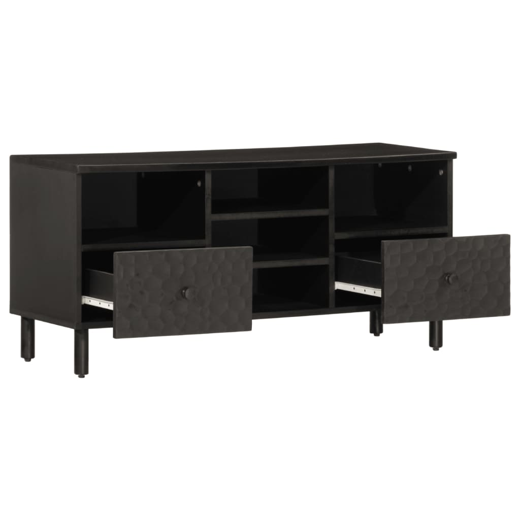 Tv-meubel 100x33x46 cm massief acaciahout