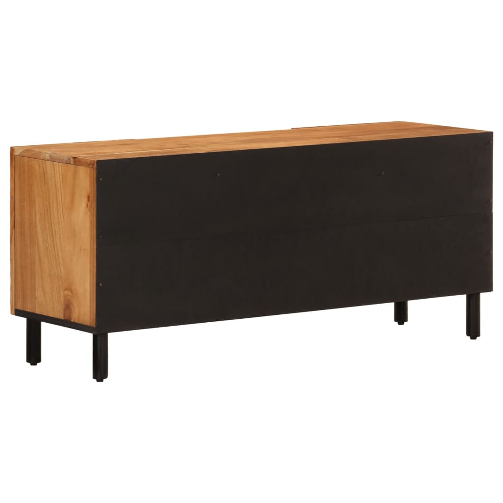 Tv-meubel 105x33x46 cm massief mangohout