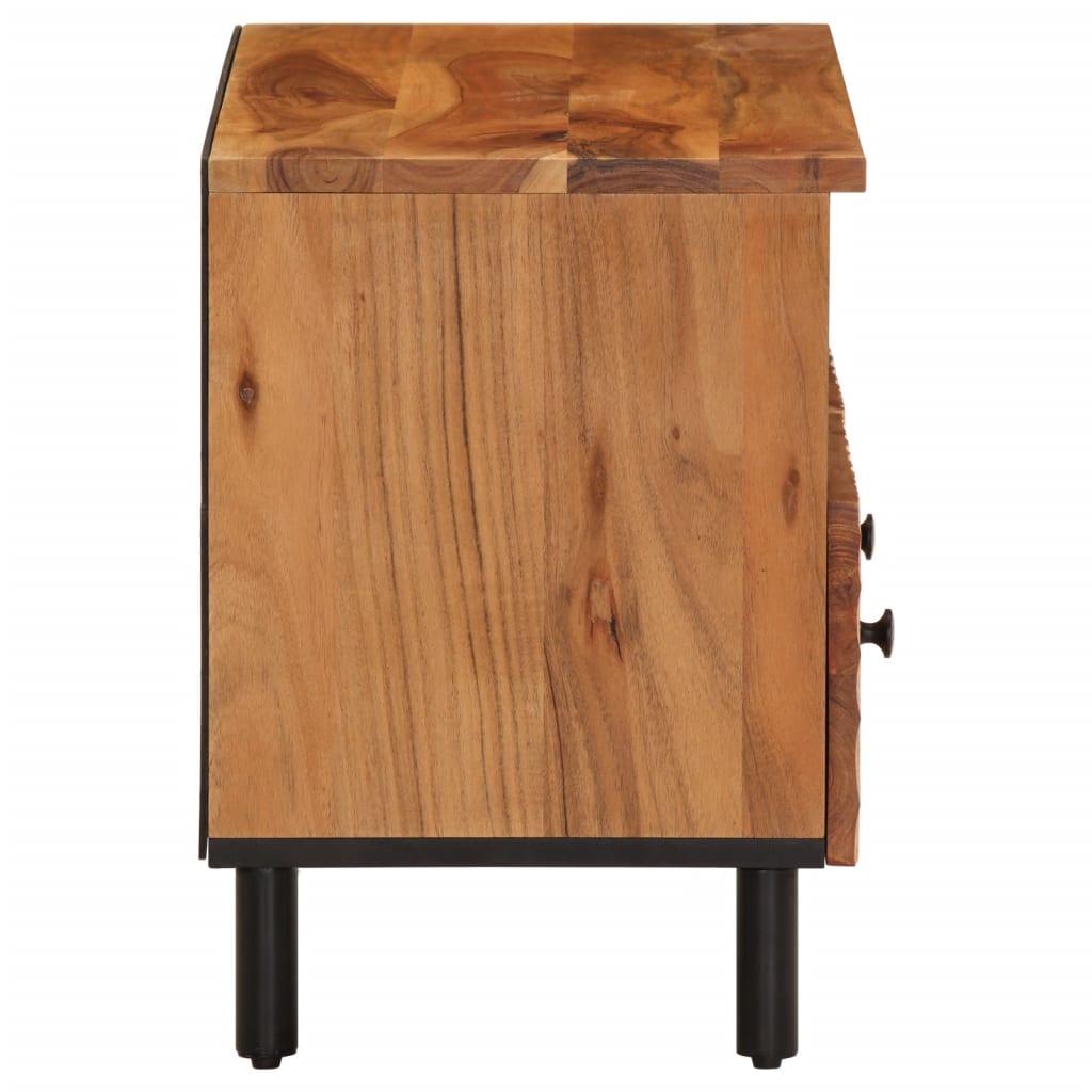 Tv-meubel 70x33x46 cm massief mangohout