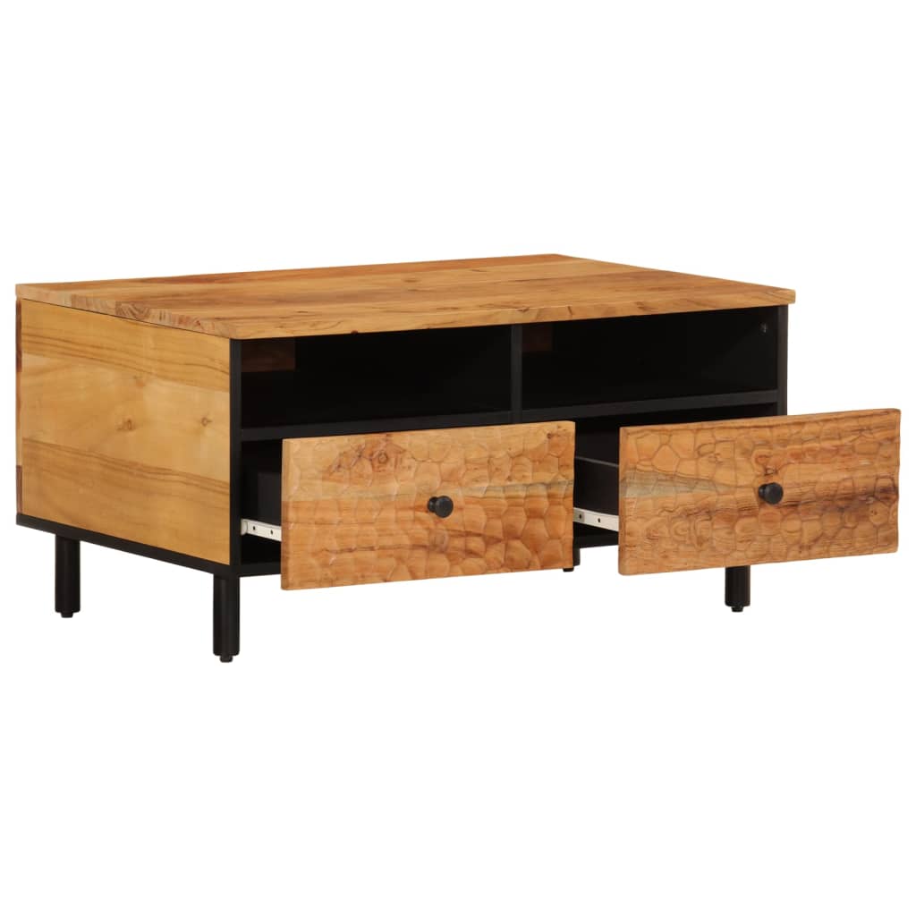 Table basse 80x54x40 cm en manguier massif