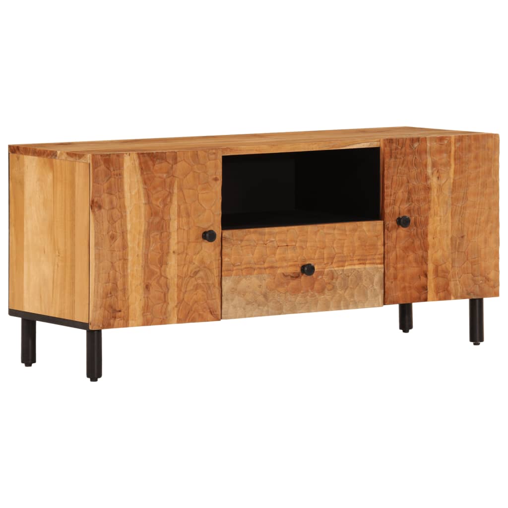 Tv-meubel 105x33x46cm massief mangohout