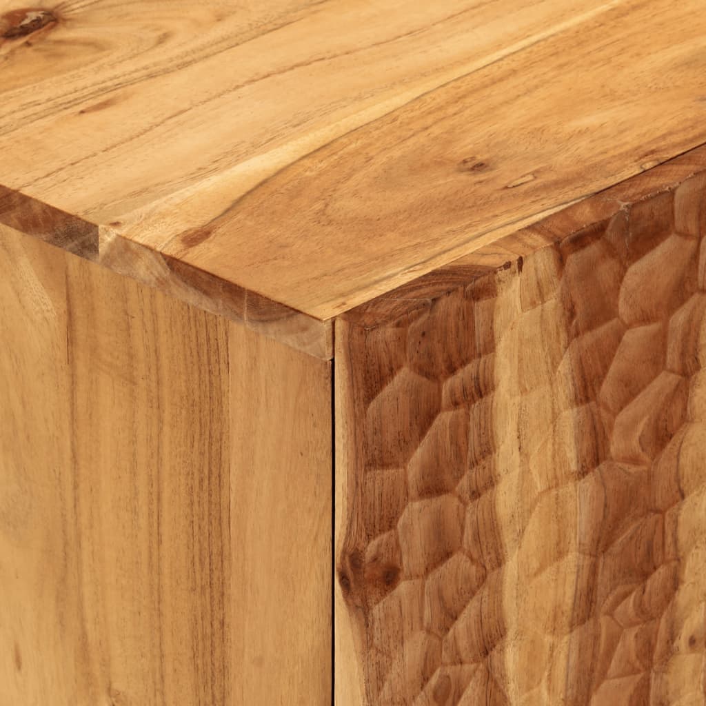 Tv-meubel 105x33x46cm massief mangohout