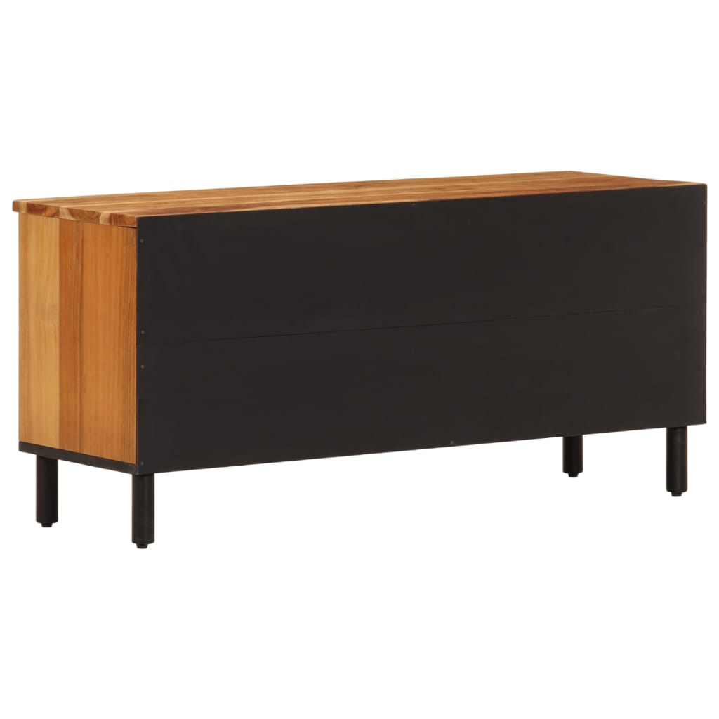 Tv-meubel 100x33x46 cm massief mangohout