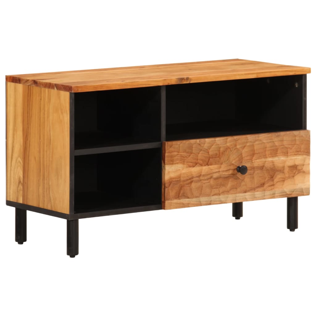 Tv-meubel 80x33x46 cm massief mangohout