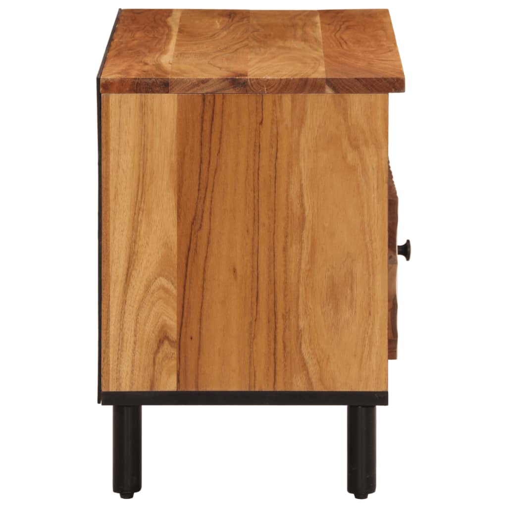 Tv-meubel 80x33x46 cm massief mangohout