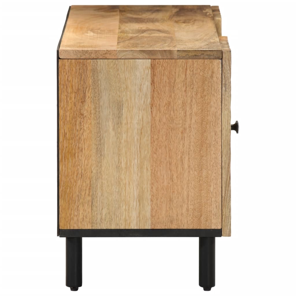 Meuble TV 105x33x46 cm en bois de manguier massif