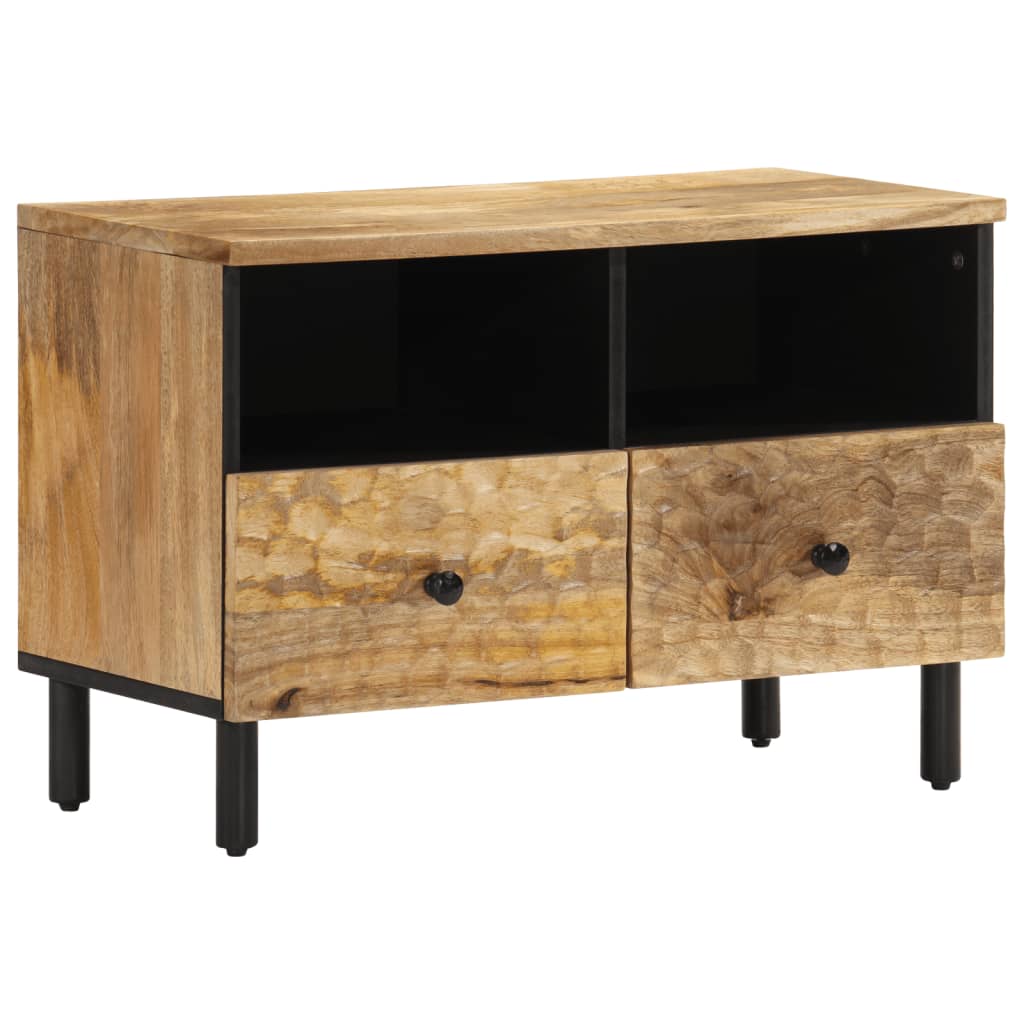 Tv-meubel 70x33x46 cm massief mangohout