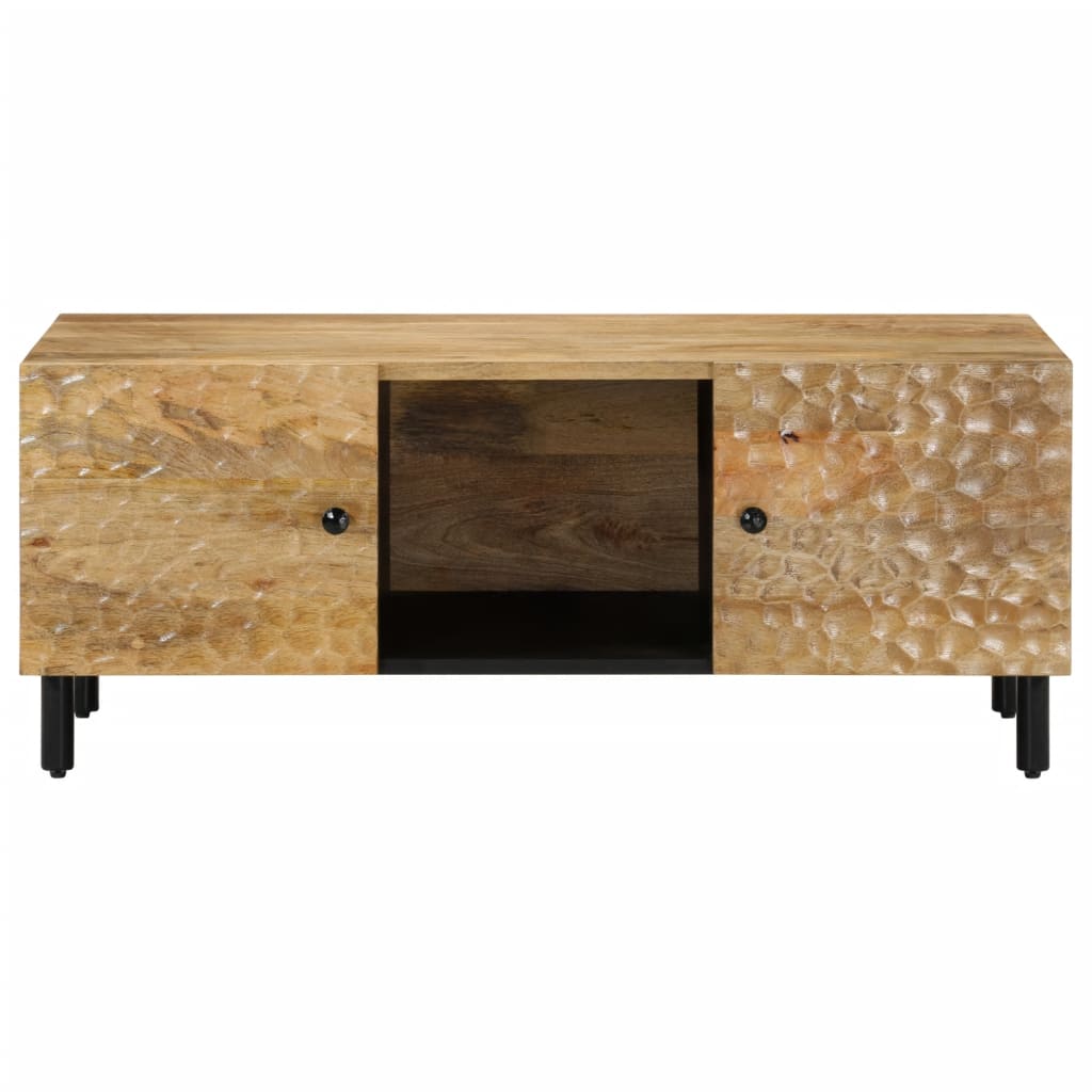 Table basse 100x54x40 cm en manguier massif