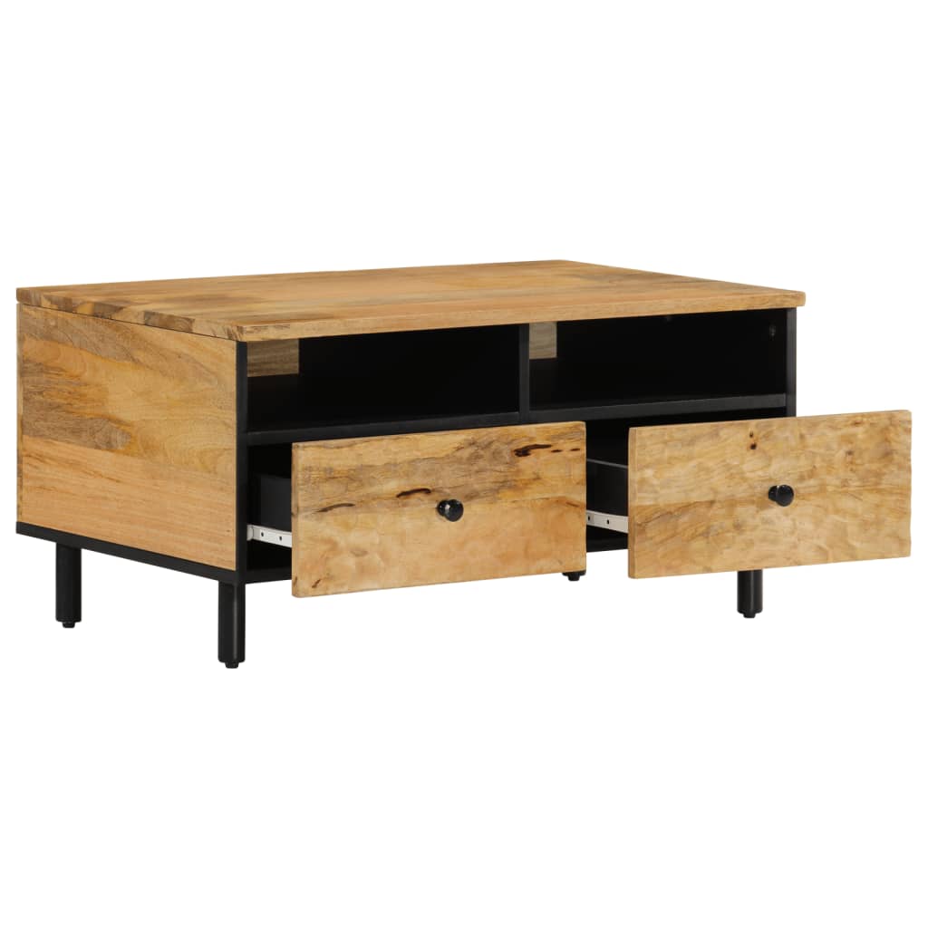 Table basse 80x54x40 cm en manguier massif