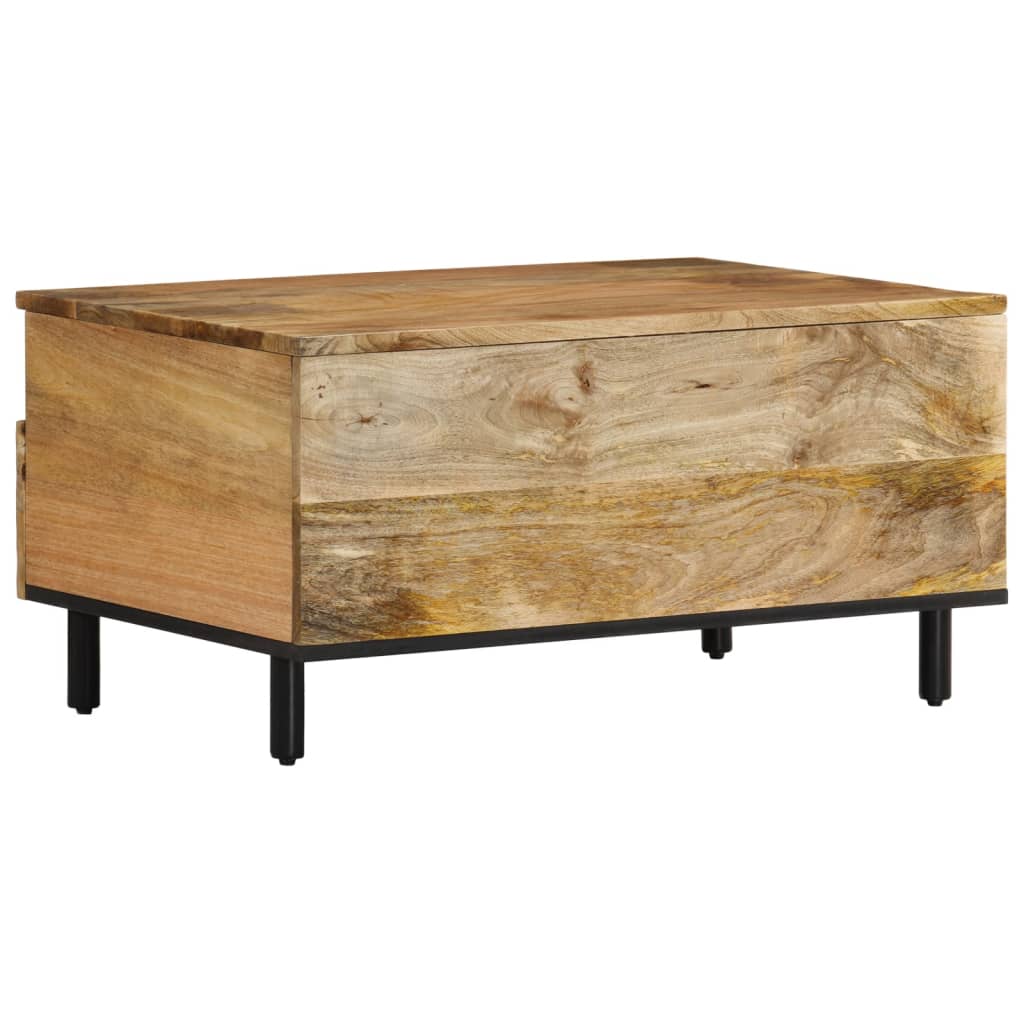 Table basse 80x54x40 cm en manguier massif