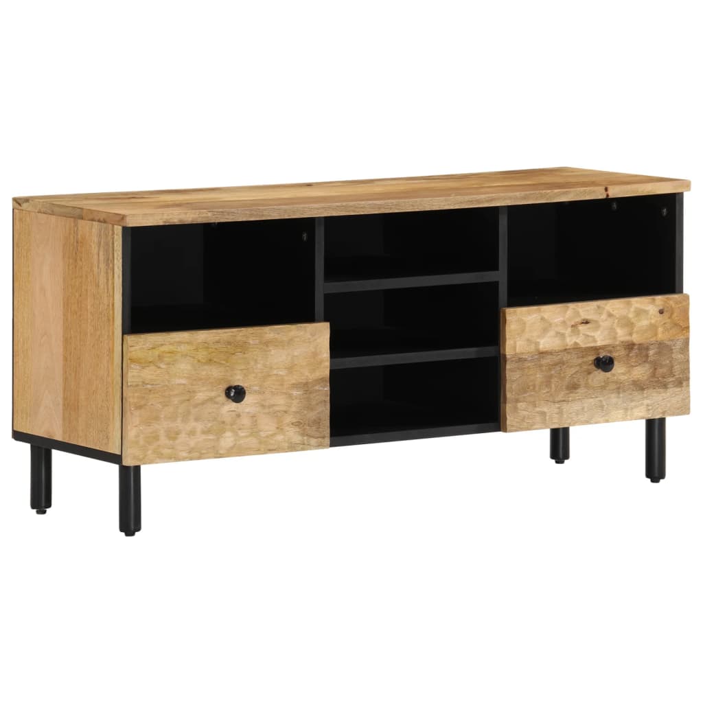 Tv-meubel 100x33x46 cm massief acaciahout