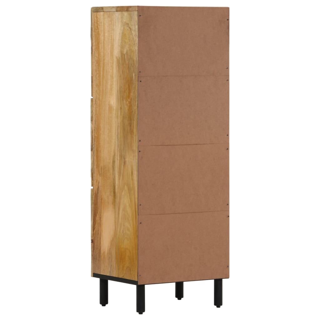 Hoge kast 40x33x110 cm massief mangohout