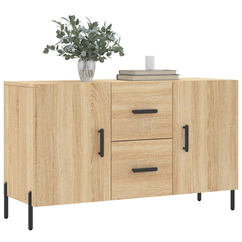 Buffet 100x36x60 cm en bois travaillé