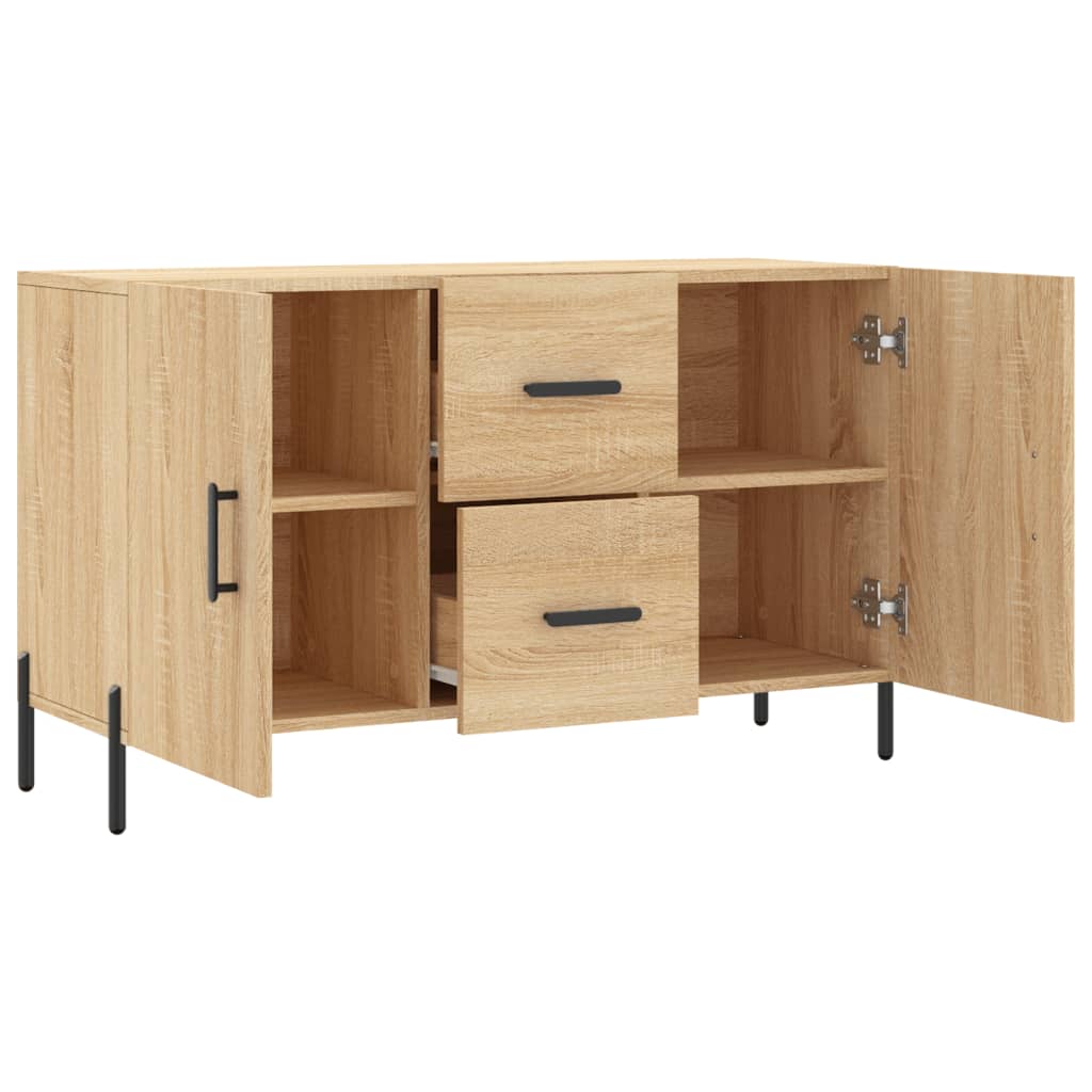 Buffet 100x36x60 cm en bois travaillé