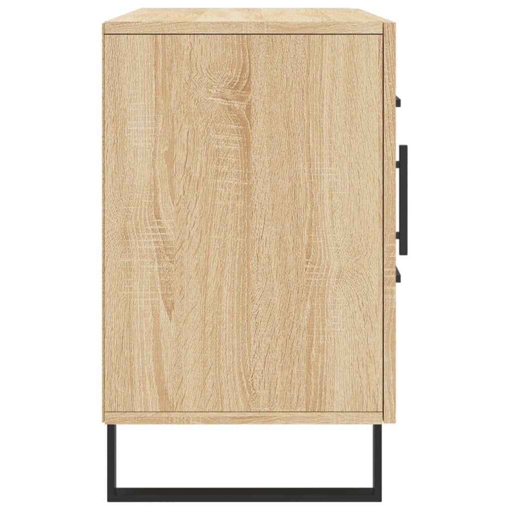 Dressoir 100x36x60 cm bewerkt hout