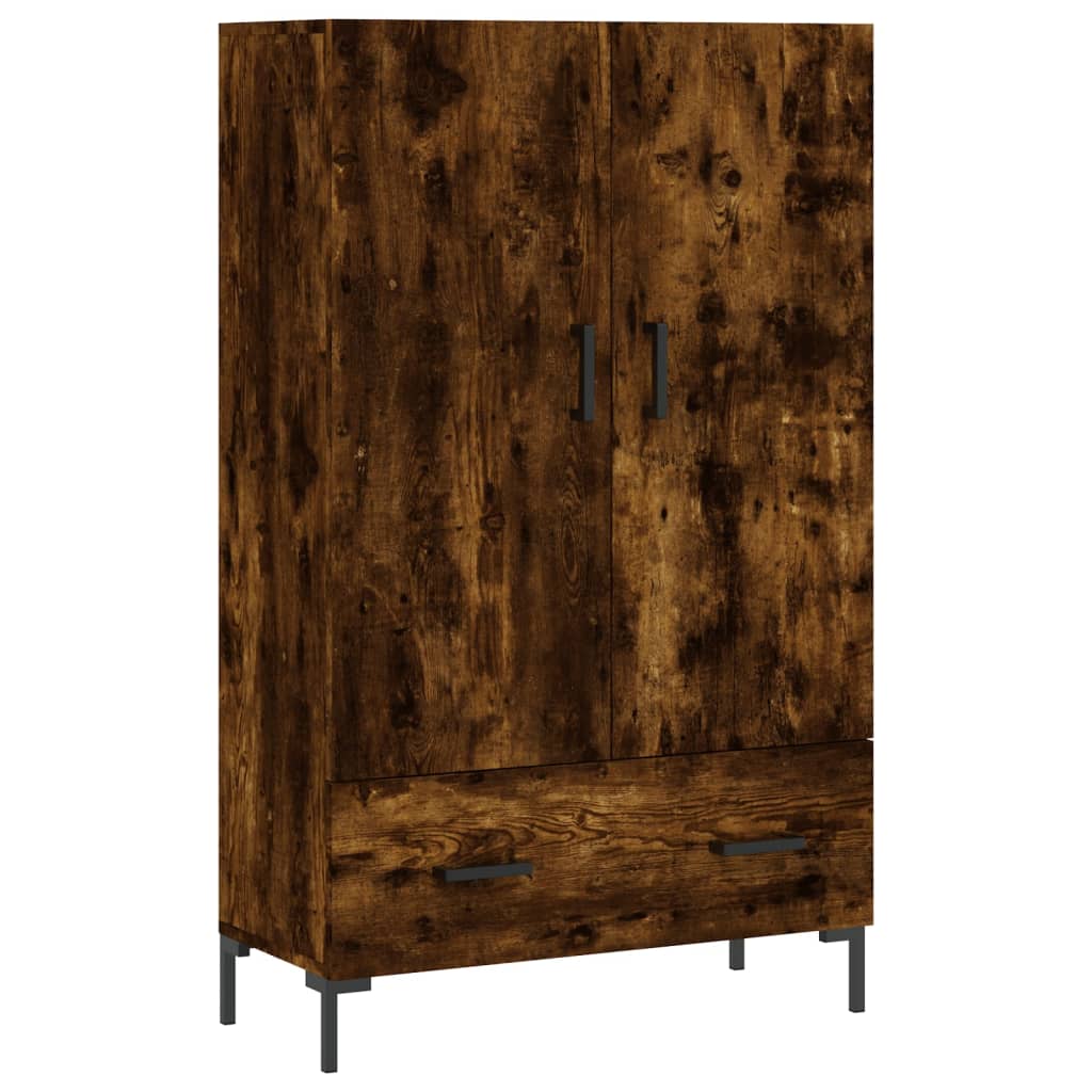 Hoge kast 69,5x31x115 cm bewerkt hout