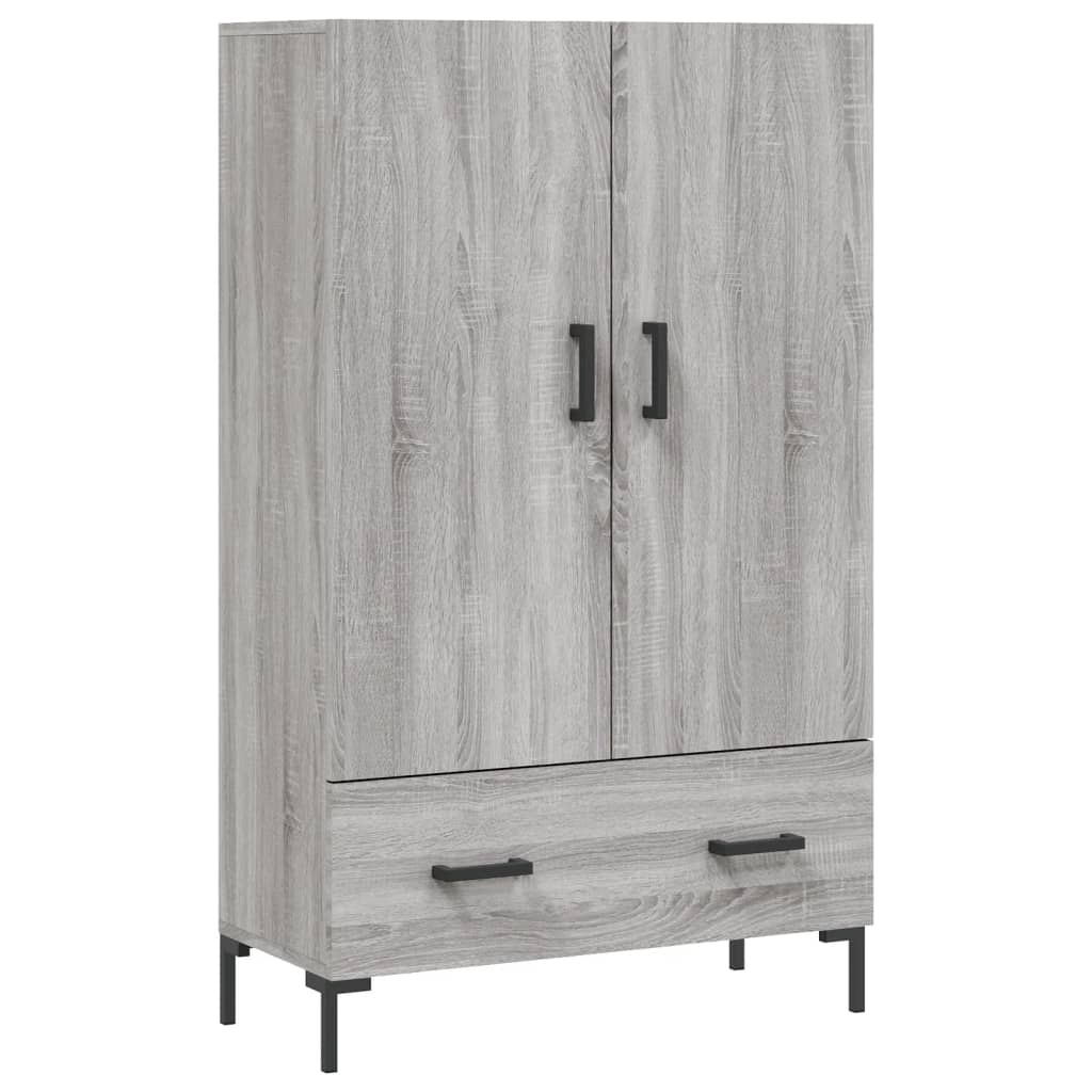 Hoge kast 69,5x31x115 cm bewerkt hout