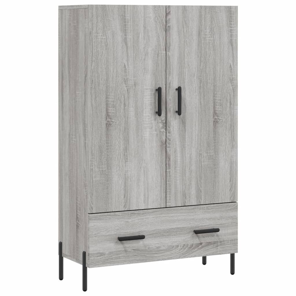 Hoge kast 69,5x31x115 cm bewerkt hout