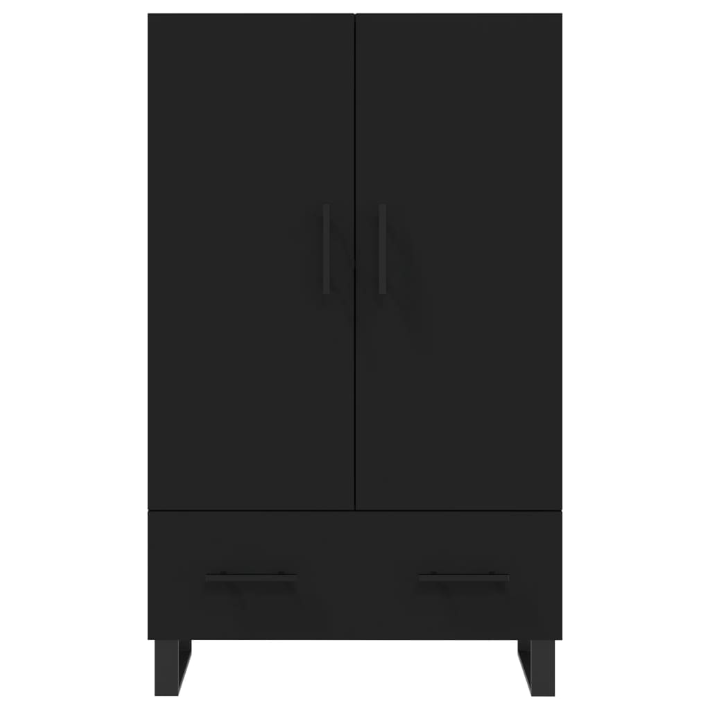 Armoire haute 69,5x31x115 cm en dérivé du bois, couleur chêne