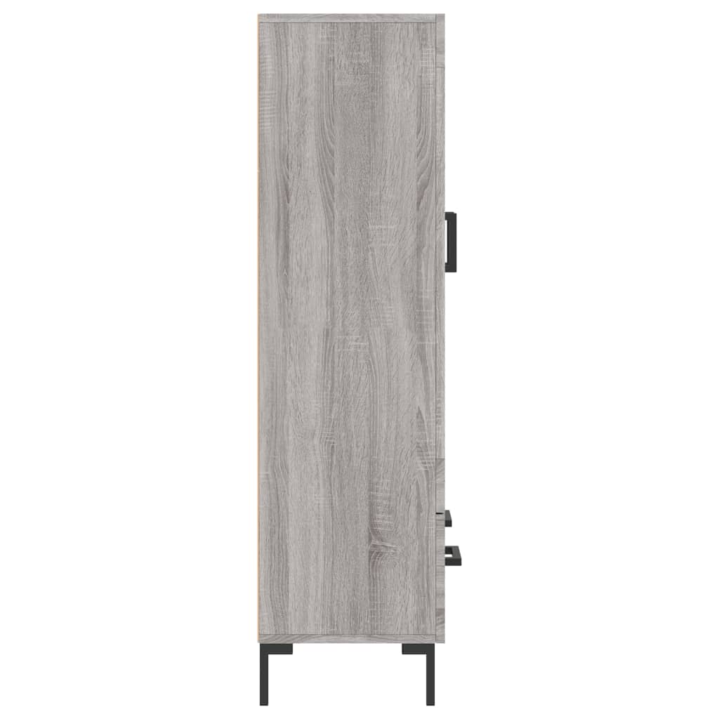 Hoge kast 69,5x31x115 cm bewerkt hout