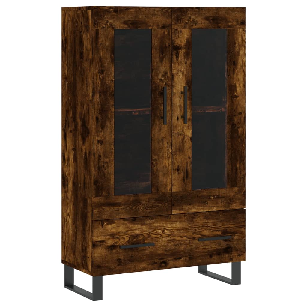 Hoge kast 69,5x31x115 cm bewerkt hout