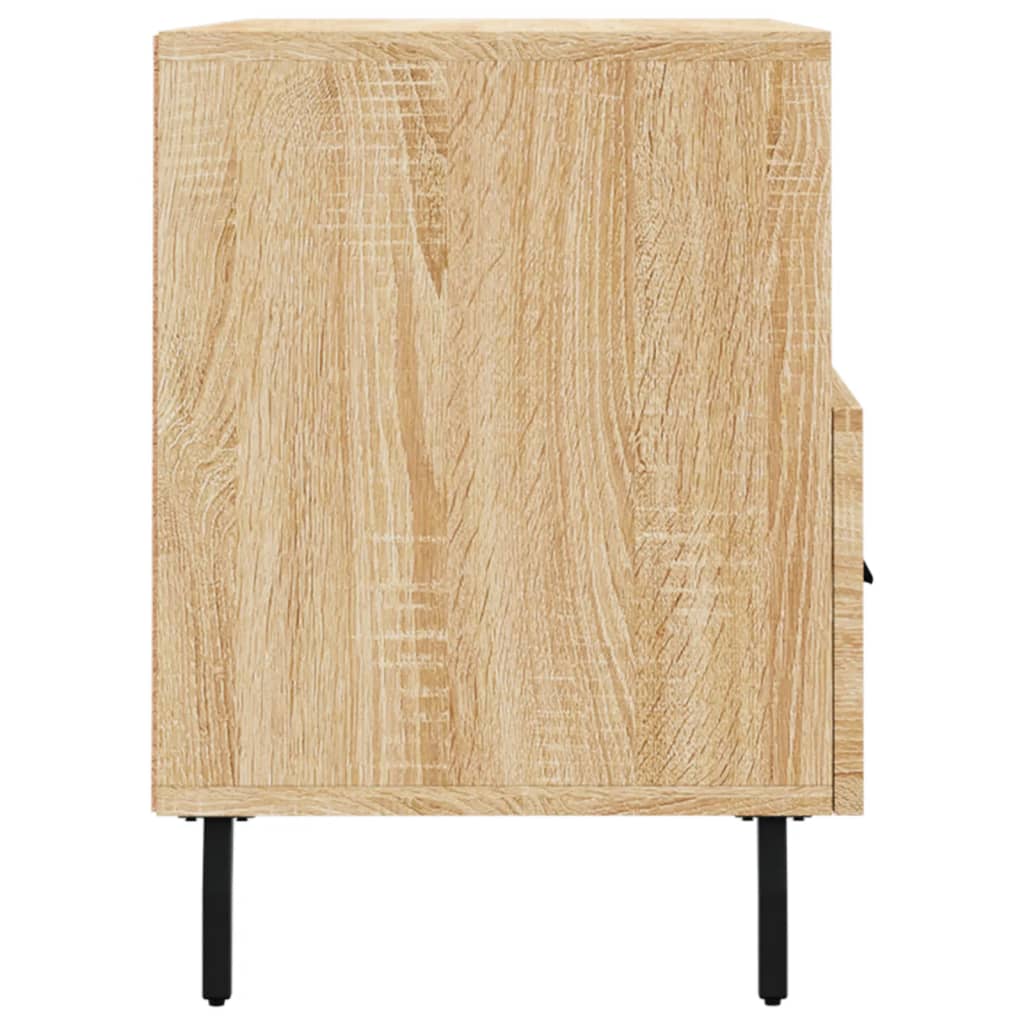 Tv-meubel 80x36x50 cm bewerkt hout