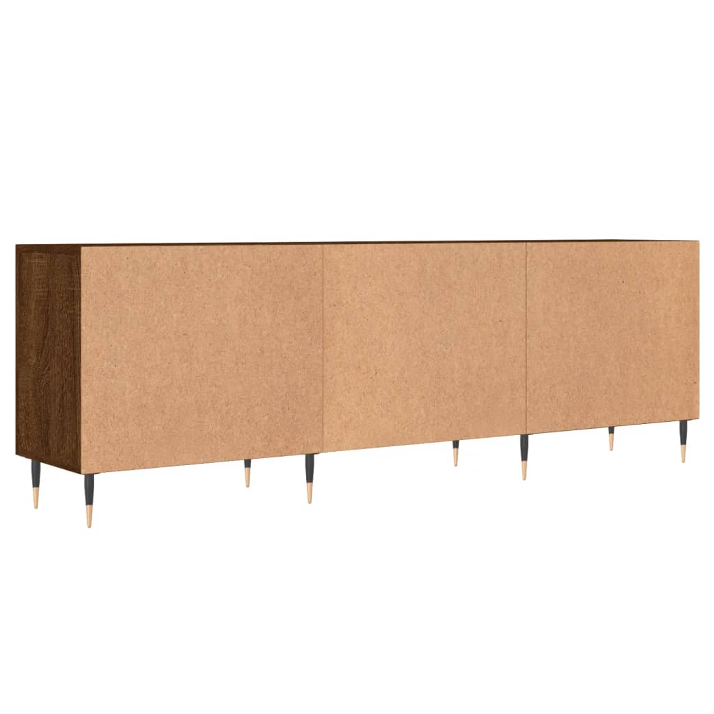 Tv-meubel 150x30x50 cm bewerkt hout