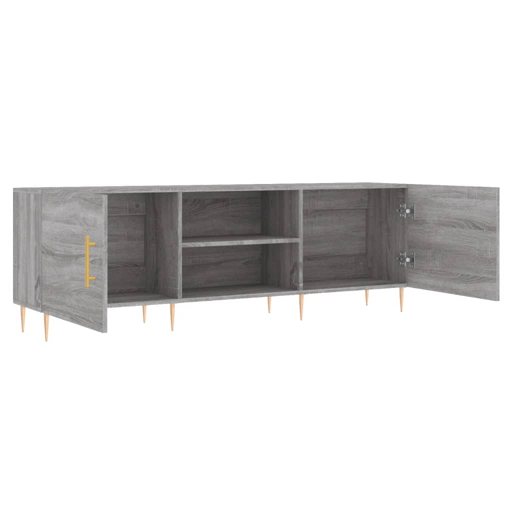 Tv-meubel 150x30x50 cm bewerkt hout