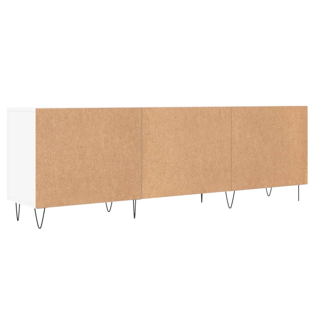 Tv-meubel 150x30x50 cm bewerkt hout artisanaal eikenkleurig