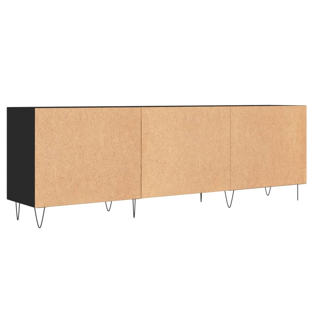 Tv-meubel 150x30x50 cm bewerkt hout artisanaal eikenkleurig