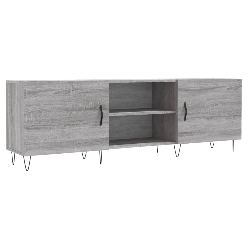 Tv-meubel 150x30x50 cm bewerkt hout eikenkleurig