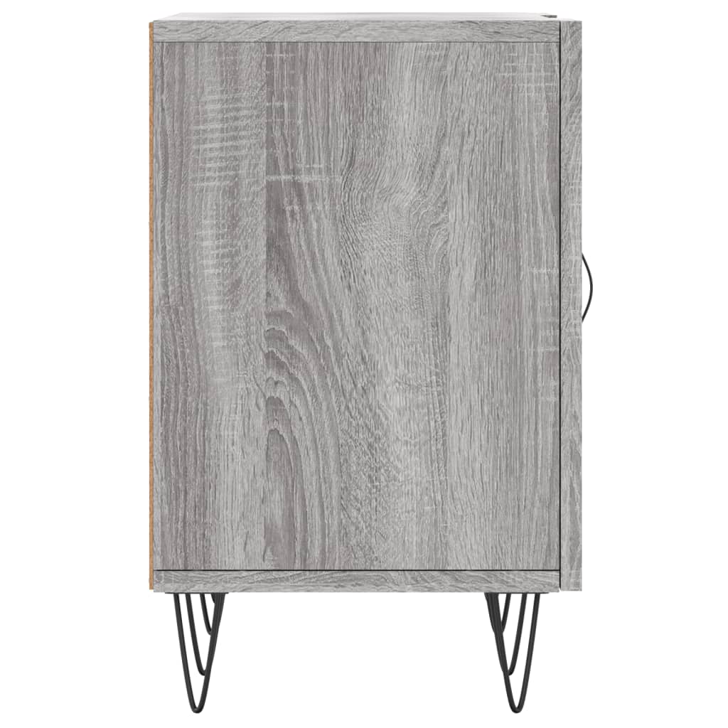 Tv-meubel 150x30x50 cm bewerkt hout zwart