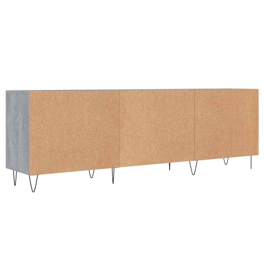 Tv-meubel 150x30x50 cm bewerkt hout eikenkleurig