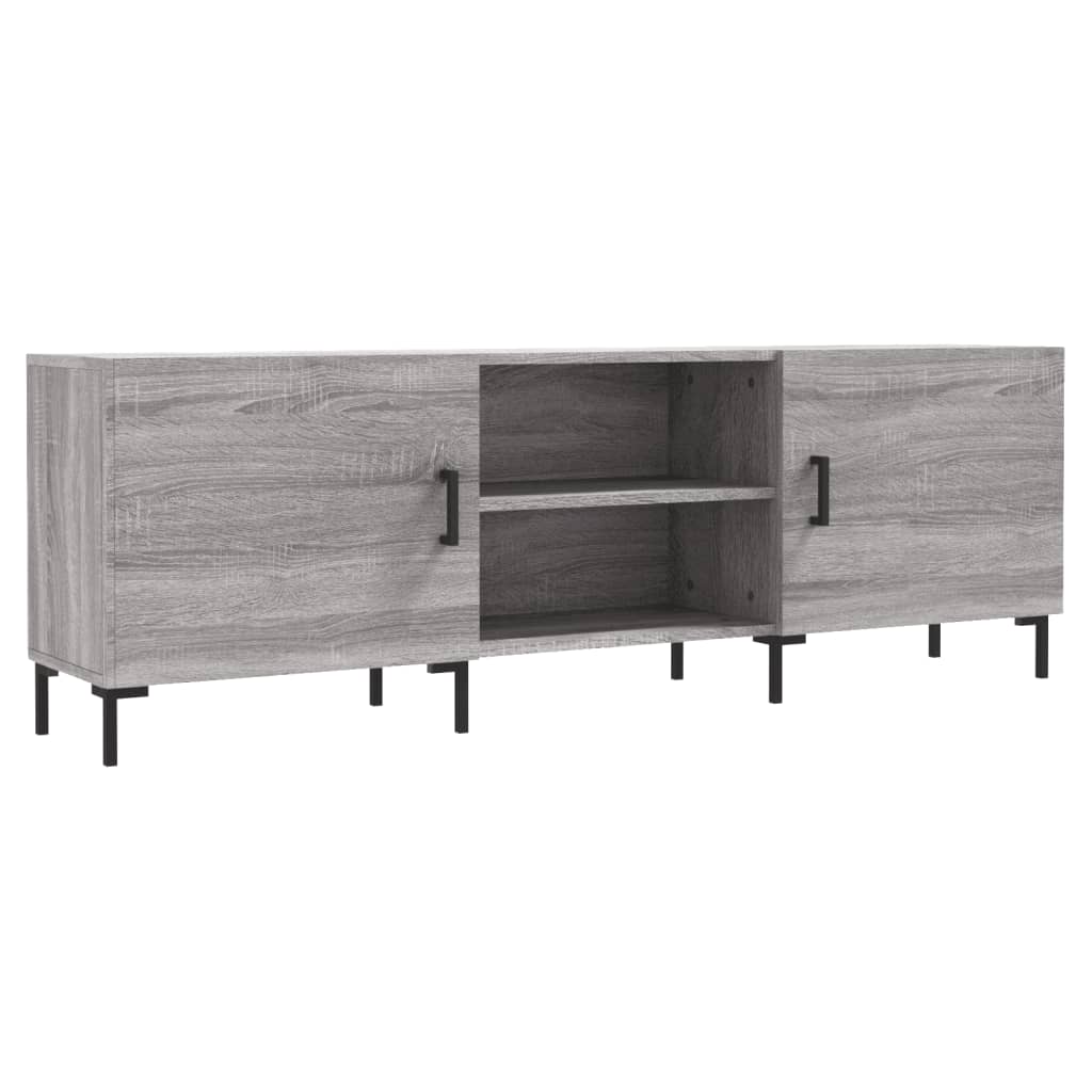 Tv-meubel 150x30x50 cm bewerkt hout eikenkleurig