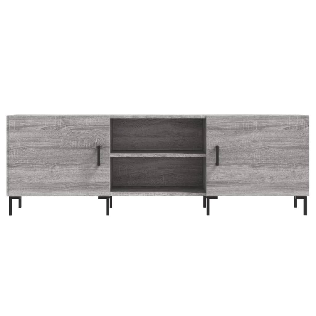 Tv-meubel 150x30x50 cm bewerkt hout eikenkleurig