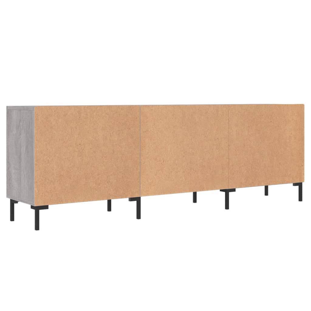 Tv-meubel 150x30x50 cm bewerkt hout eikenkleurig