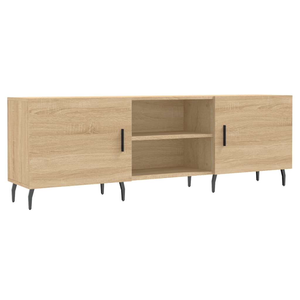 Tv-meubel 150x30x50 cm bewerkt hout