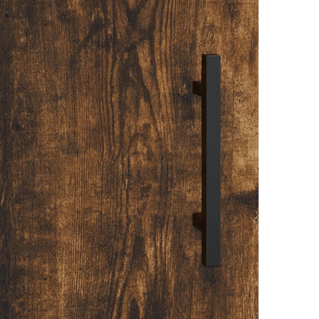 Tv-meubel 150x30x50 cm bewerkt hout bruin eikenkleur