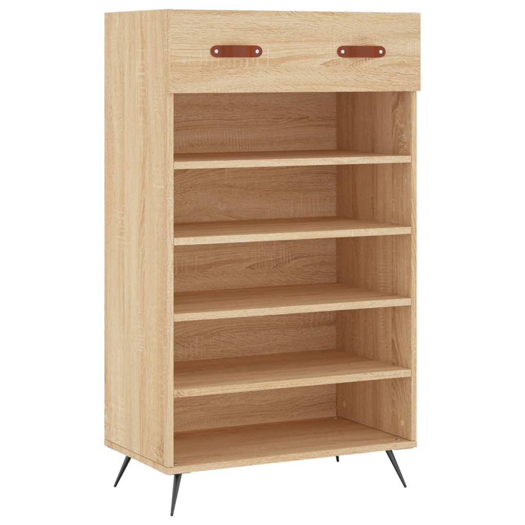 Schoenenkast 60x35x105 cm bewerkt hout