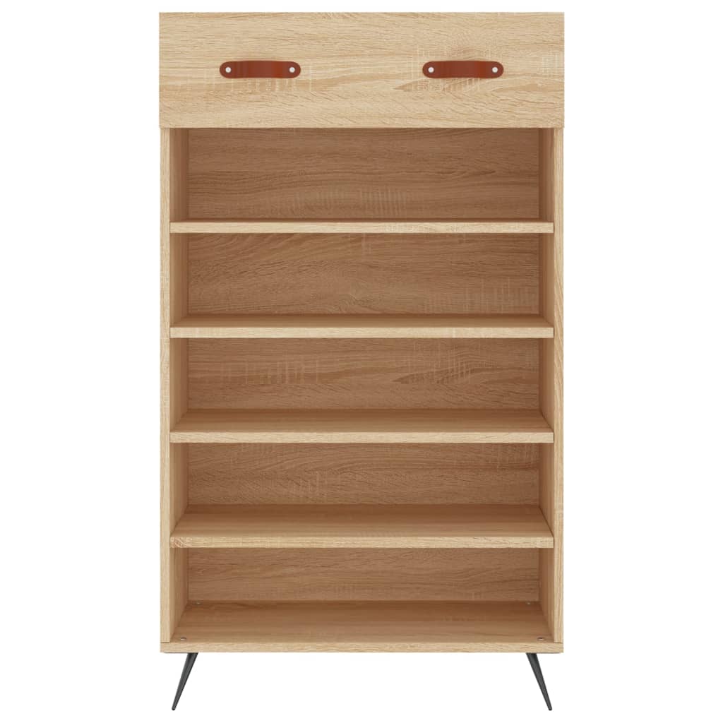 Schoenenkast 60x35x105 cm bewerkt hout