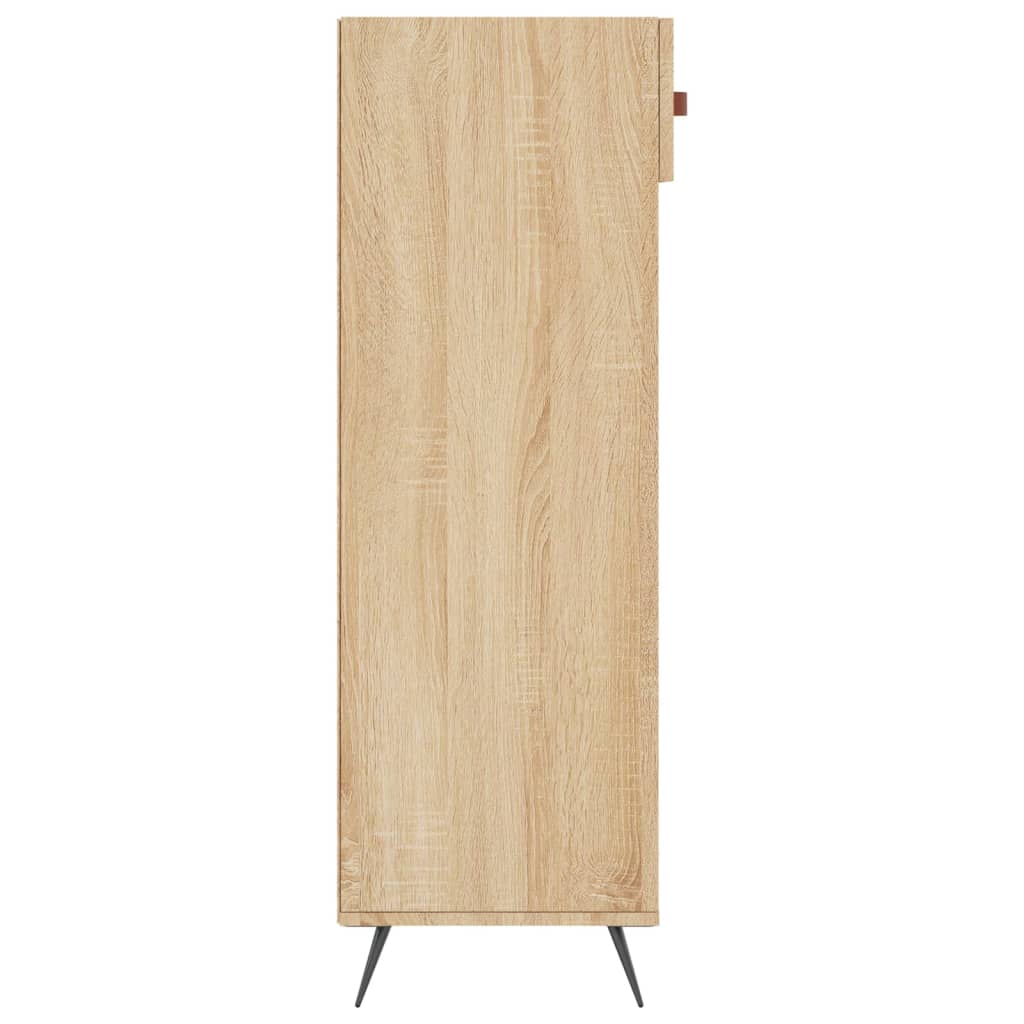 Schoenenkast 60x35x105 cm bewerkt hout