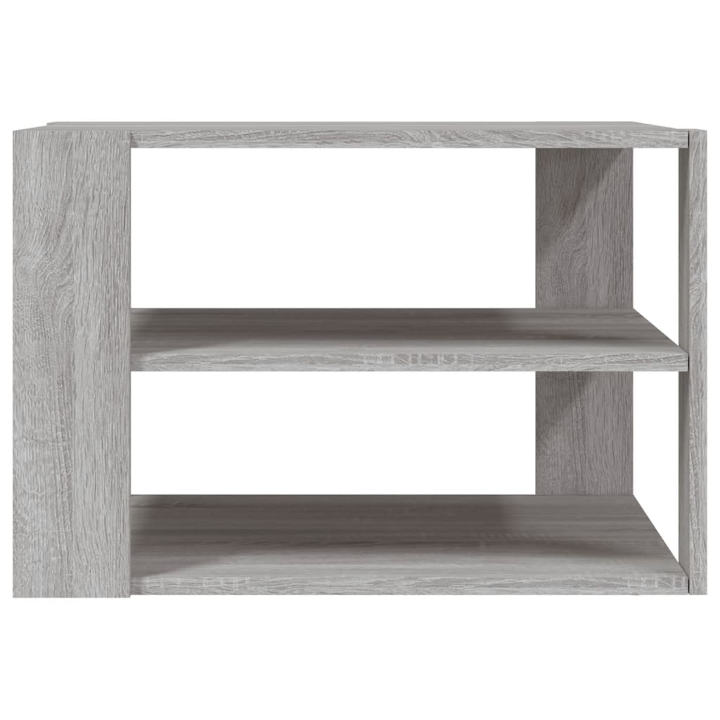 Salontafel 59,5x59,5x40 cm bewerkt hout