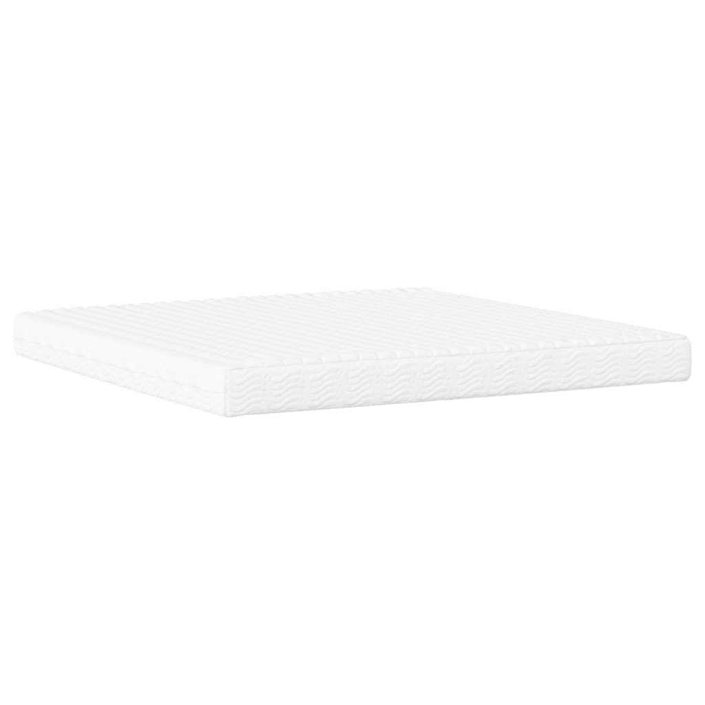 Matelas mousse dureté H2 H3 200x200 cm blanc