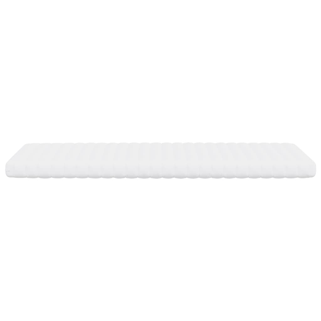 Matelas mousse 7 zones dureté 20 ILD 160x200 cm blanc