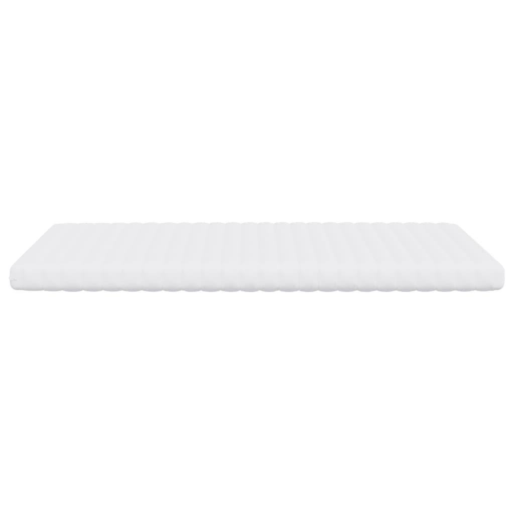 Matelas mousse 7 zones dureté 20 ILD 160x200 cm blanc