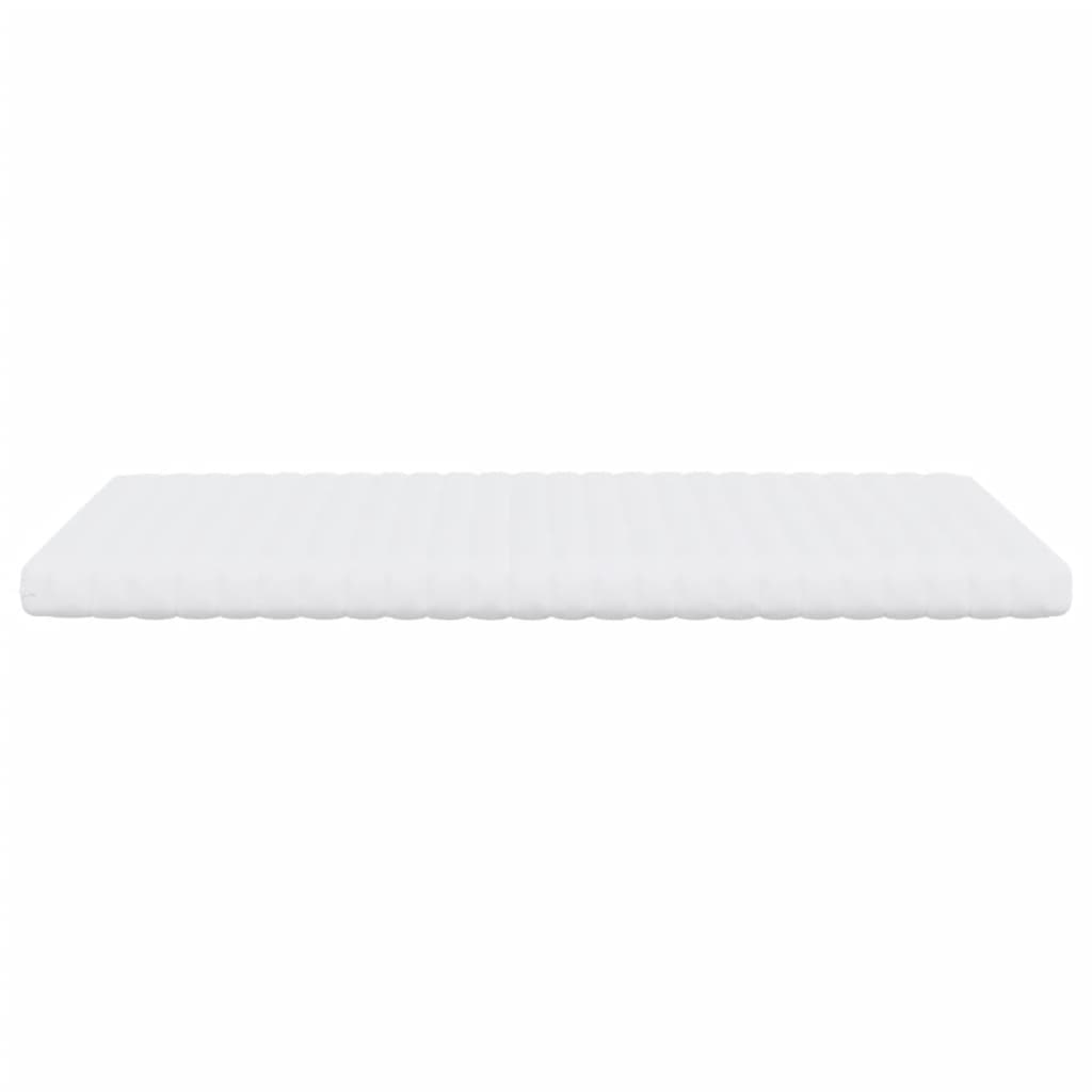 Matelas mousse 7 zones dureté 20 ILD 160x200 cm blanc