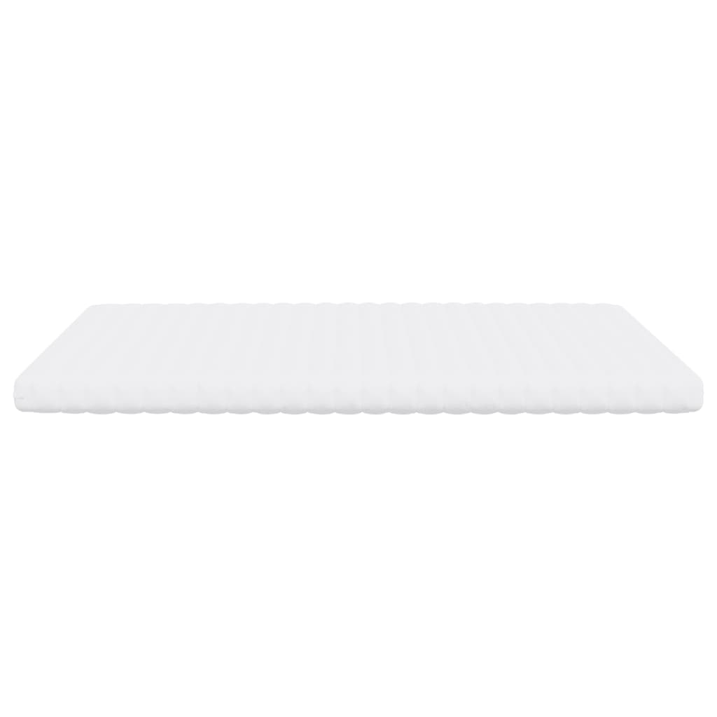 Matelas mousse 7 zones dureté 20 ILD 160x200 cm blanc