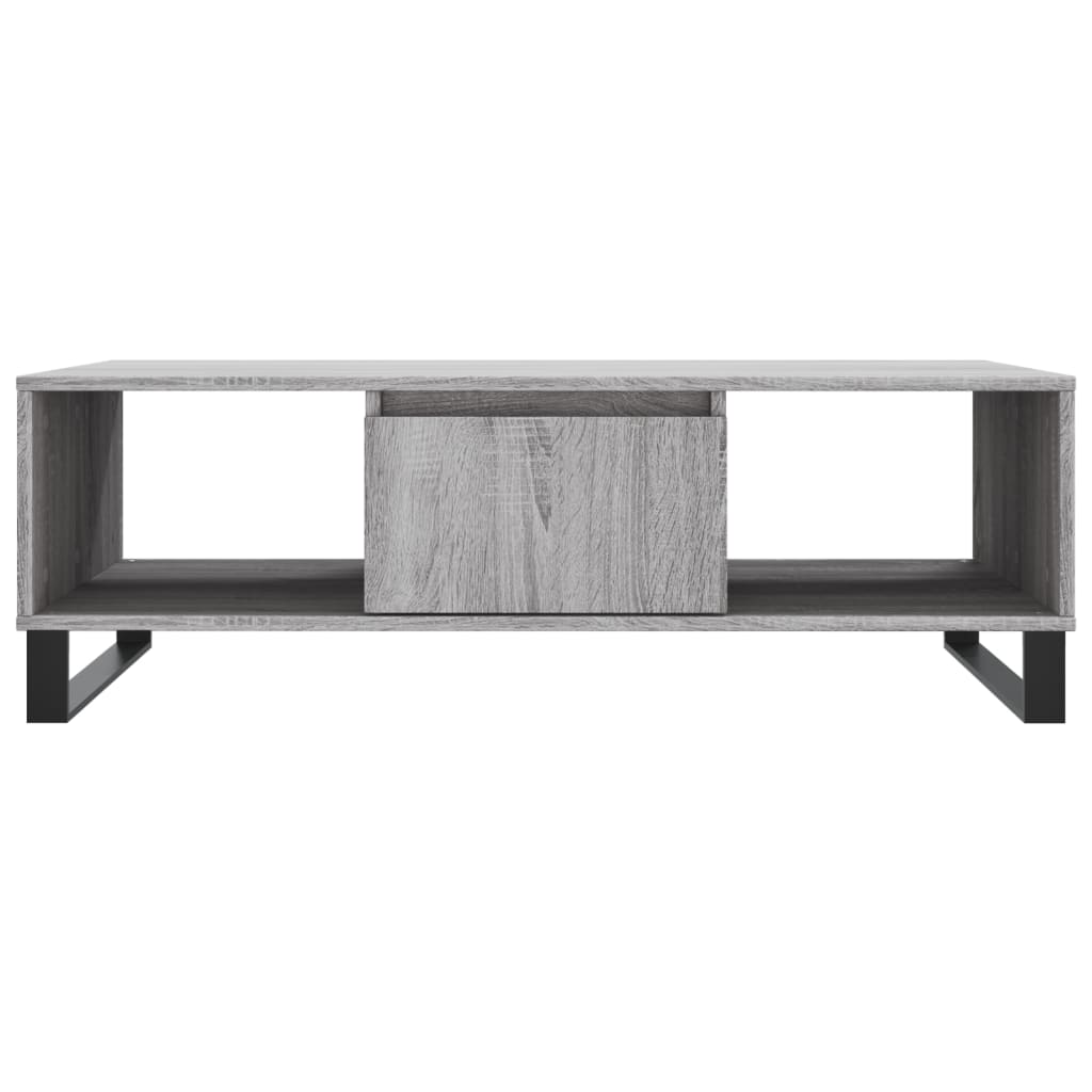 Salontafel 104x60x35 cm bewerkt hout