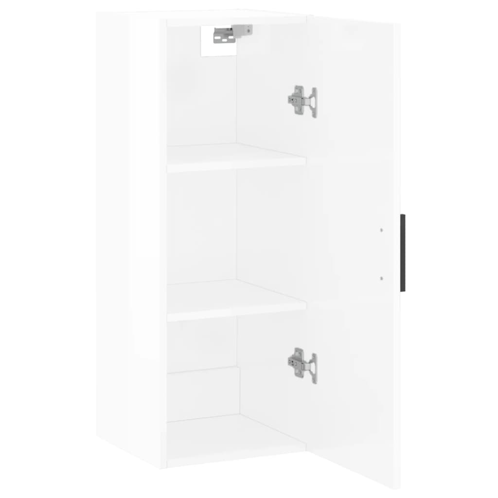 Armoire suspendue 34,5x34x90 cm couleur chêne