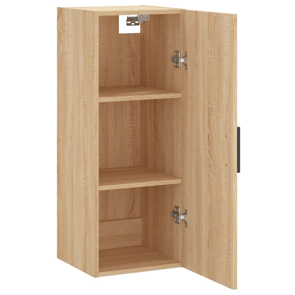 Armoire suspendue 34,5x34x90 cm couleur chêne